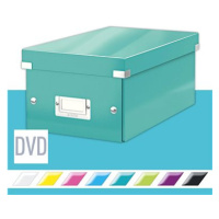 LEITZ WOW Click & Store DVD 20.6 x 14.7 x 35.2 cm, ledově modrá