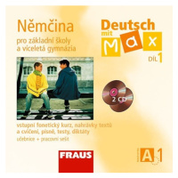 Deutsch mit Max A1 díl 1 CD /2 ks/ (němčina jako 2.cizí jazyk na ZŠ) Fraus