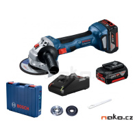 BOSCH GWS 180-LI aku úhlová bruska Professional 2x4.0 Ah LiIon 06019H9021