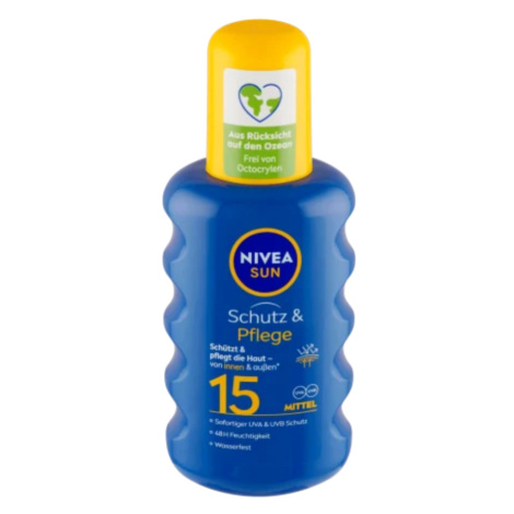 Nivea Sun hydratační sprej na opalování SPF15 200ml