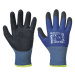 PARKSIDE® Zateplené latexové pracovní rukavice (8, modrá/černá)