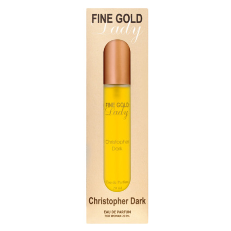 Christopher Dark Fine Gold Lady Parfémovaná voda Pro Ženy 20ml