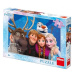 Dino Puzzle Ledové království/Frozen Selfie 24 dílků 26x18cm v krabici 27,5x19x4cm