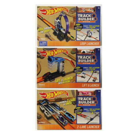 Mattel Hot Wheels TRACK BUILDER DOPLŇKY A DRÁHY, více druhů