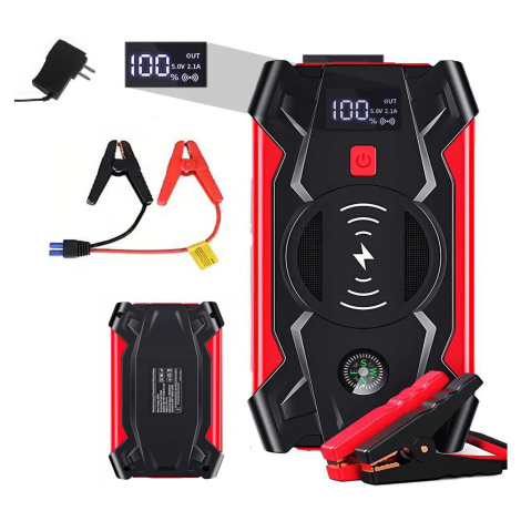 12V Powerbanka Startér Booster Jump Starter Výkonné Startovací Zařízení