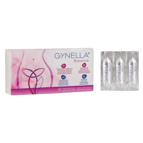 GYNELLA Balance 10 vaginálních čípků