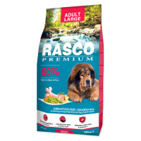 Rasco Premium Adult Large Kuře s rýží granule 15 kg