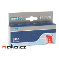 ISABERG RAPID Spony 53 x 14 mm červené 2500 ks