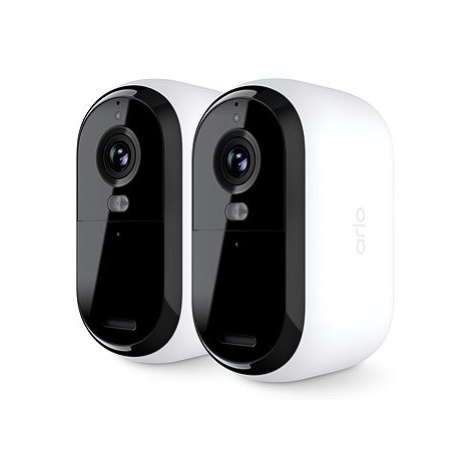 Arlo Essential Gen.2 2K Outdoor Security Camera, 2 ks, bílá