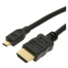 PremiumCord 4K kabel HDMI A - HDMI micro D, 1m