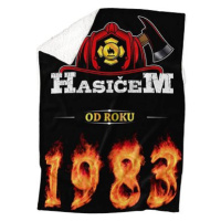 IMPAR Beránková deka Hasičem od roku - 1983