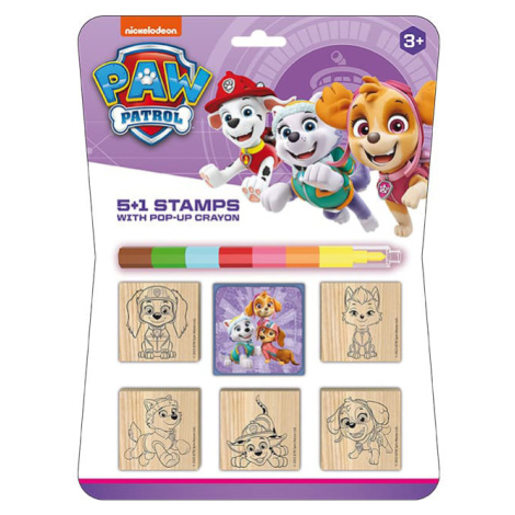Razítka 5+1 s voskovkou Tlapková patrola/Paw Patrol JM - Jiří Models