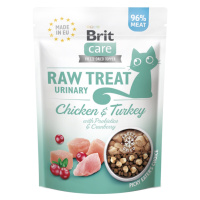 BRIT Raw Treat Cat Urinary Chicken&Turkey pamlsky pro kočky 40 g