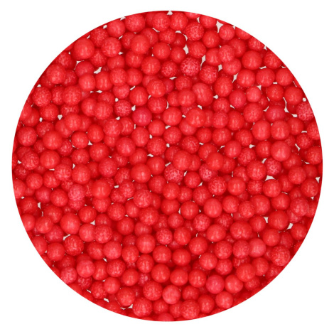 Funcakes Cukrové kuličky Soft Pearls - Červené 80 g
