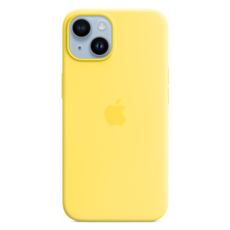 Zadní kryt Silicone Case with MagSafe s Apple iPhone 14 Plus, yellow