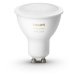 PHILIPS HUE Hue Bluetooth LED White and Color Ambiance žárovka Philips 8719514339880 GU10 4,3W 3