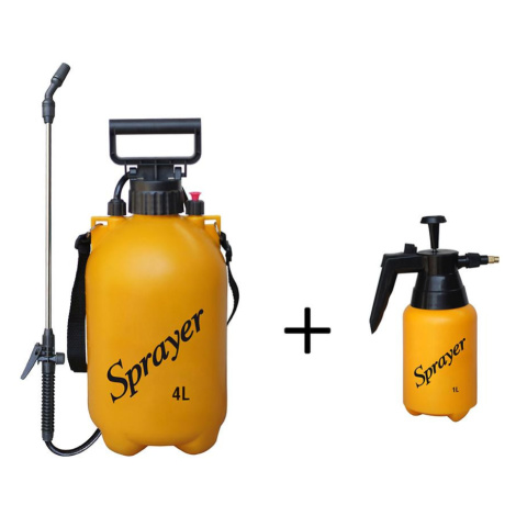 Postřikovač na batoh SPRAYER 4l + 1l žlutý BAUMAX