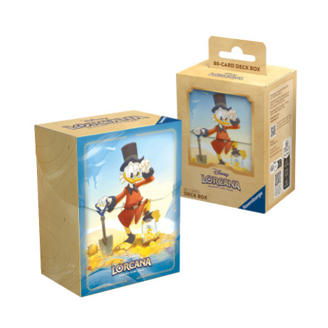 Disney Lorcana TCG S3: Into the Inklands - Deck Box Scrooge RAVENSBURGER