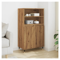 vidaXL Skříň highboard dub artisan 60 x 36 x 110 cm kompozitní dřevo