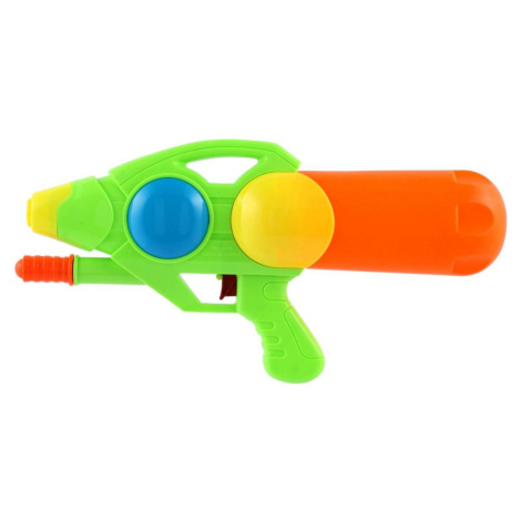 Teddies Vodní pistole plast 33 cm zeleno-oranžová