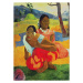 Obrazová reprodukce Nafea Faaipoipo (When are you Getting Married?), 1892, Gauguin, Paul, 30 × 4