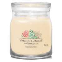 YANKEE CANDLE Signature Vonná svíčka střední 2 knoty Christmas Cookie 368 g