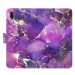 iSaprio flip pouzdro Purple Marble pro Huawei P20 Lite