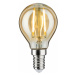 Paulmann LED Vintage-kapka 2W E14 zlatá zlaté světlo 285.25 P 28525