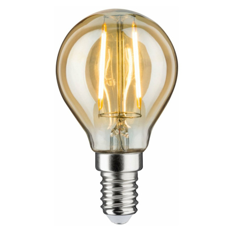 Paulmann LED Vintage-kapka 2W E14 zlatá zlaté světlo 285.25 P 28525