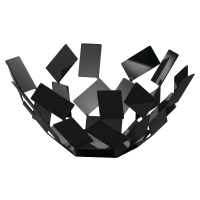 Designová mísa na ovoce, černá, prům. 27.3 cm - Alessi