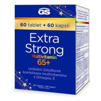 GS Extra Strong Multivitamin 65+, 60 tablet + 60 kapslí + dárek