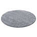 Ayyildiz koberce Kusový koberec Life Shaggy 1500 light grey kruh Rozměry koberců: 80x80 (průměr)