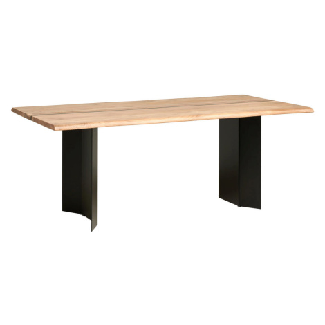 Livetastic JÍDELNÍ STŮL, akácie, černá, barvy akácie cm
