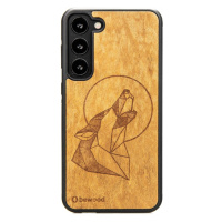 Pouzdro Bewood pro Samsung Galaxy S23 Plus Vlk Imbuia