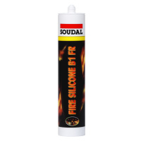 Tmel protipožární Soudal FIRE SILICONE B1 FR 300 ml