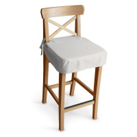 Dekoria Sedák na židli IKEA Ingolf - barová, smetanově bílá, barová židle Ingolf, Etna, 705-01