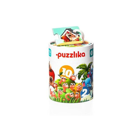 Puzzlika 13005 Přátelé - naučné puzzle 20 dílků CUBIKA