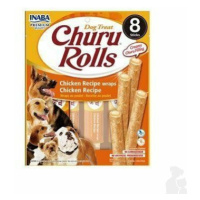 Churu Dog Rolls Chicken wraps Chicken 8x12g + Množstevní sleva