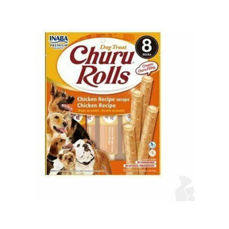Churu Dog Rolls Chicken wraps Chicken 8x12g + Množstevní sleva