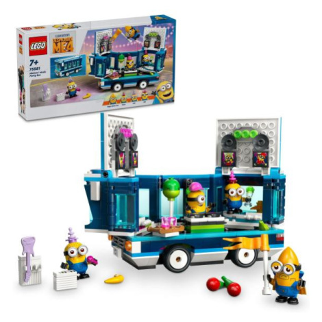 Lego® Ano, zloduch 4 75581 Minions a jejich hudební party autobus