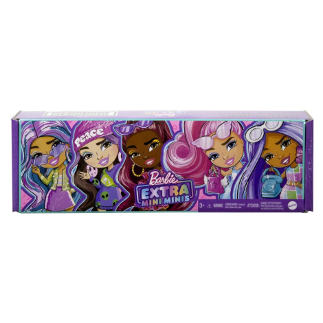 Mattel barbie® extra minis™ sada 5 panenek, hpn09