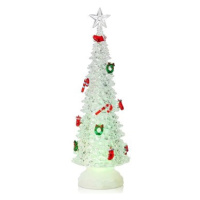 Markslöjd 705014 - LED Vánoční dekorace HAGABERG 20xLED/0,5W/3xAAA Stříbrná