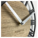 Nástěnné hodiny v luxusním stylu LOFT PICCOLO 30cm