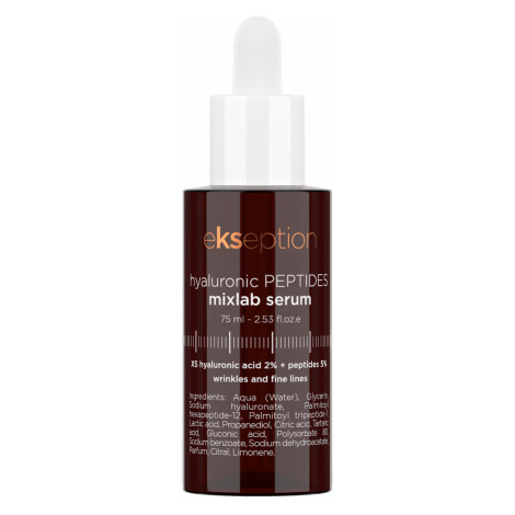 Ekseption Hyaluronic PEPTIDES -  Aktivní sérum pro redukci vrásek 75 ml