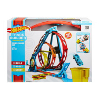 HOT WHEELS TRACK BUILDER TROJITÁ SMYČKA