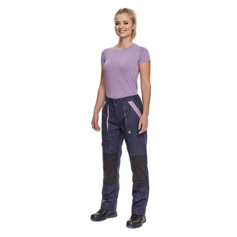 Dámské montérkové kalhoty MAX NEO LADY, navy/fialová Červa