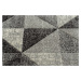 Dywany Lusczow Kusový koberec FEEL Triangle šedý