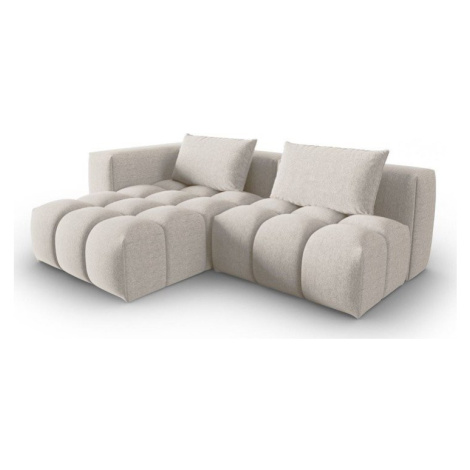 Béžová rohová pohovka (levý roh/s lenoškou) Verona – Cosmopolitan Design