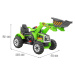 mamido  Dětský elektrický traktor zelený