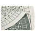 NORTHRUGS - Hanse Home koberce Kusový koberec Twin-Wendeteppiche 103103 creme grün kruh – na ven